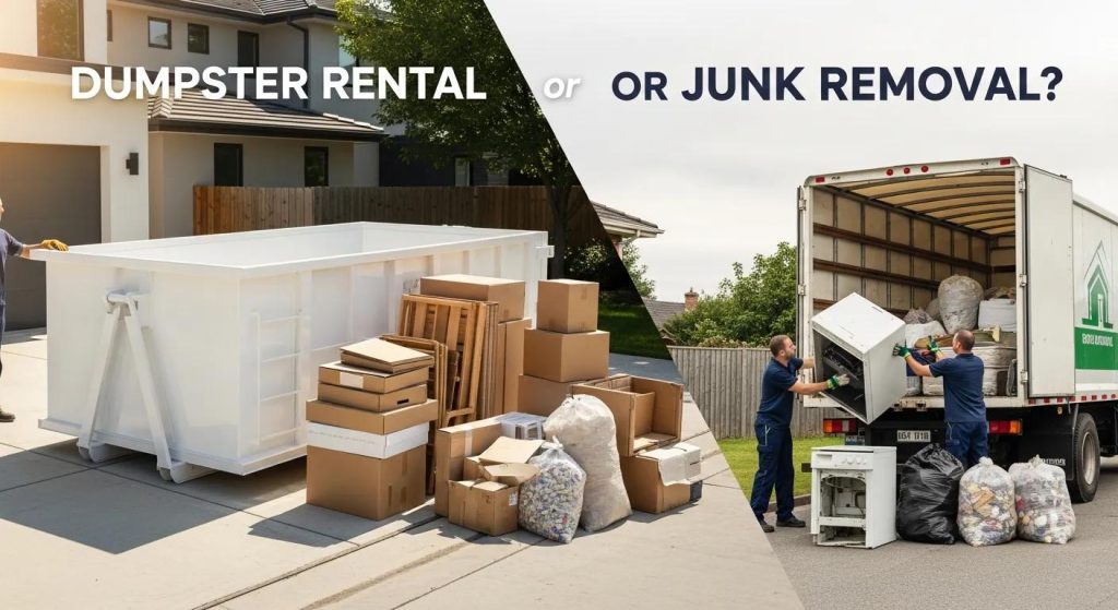 Dumpster Rental or Junk Removal?