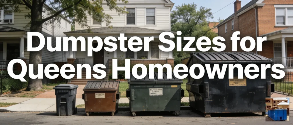 Dumpster Rental Queens NY Pros offers roll-off containers in 10, 15, 20, 30, and 40